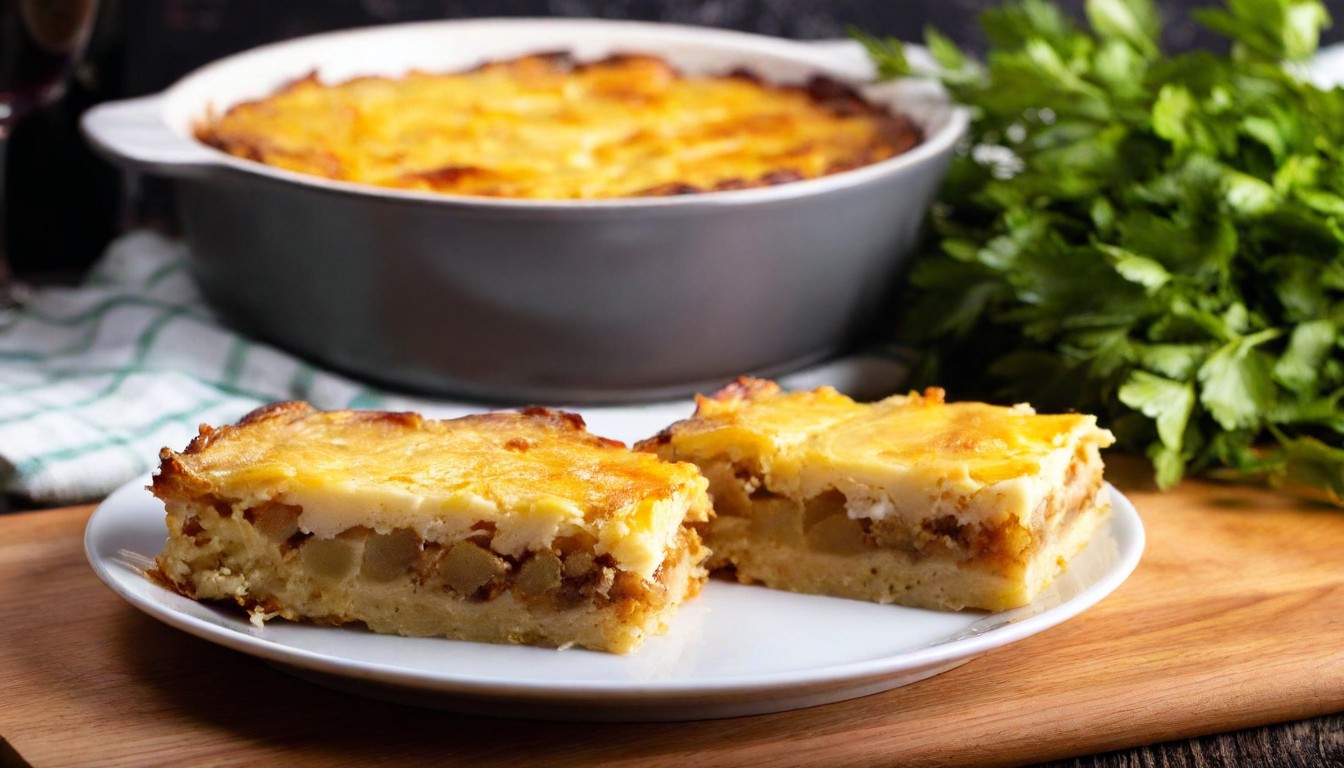 Kugel Plato Tradicional para Hanukkah