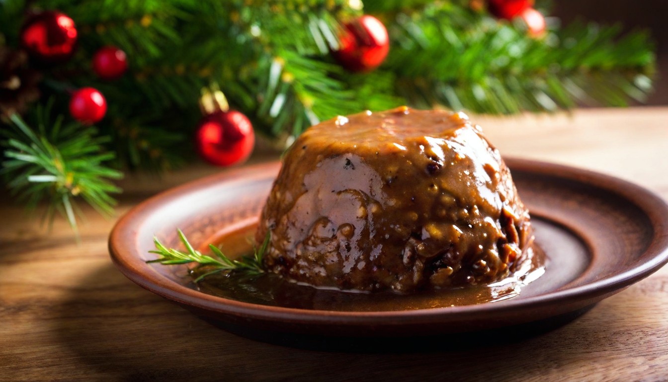 Receta del tradicional Pudding de Navidad Británico
