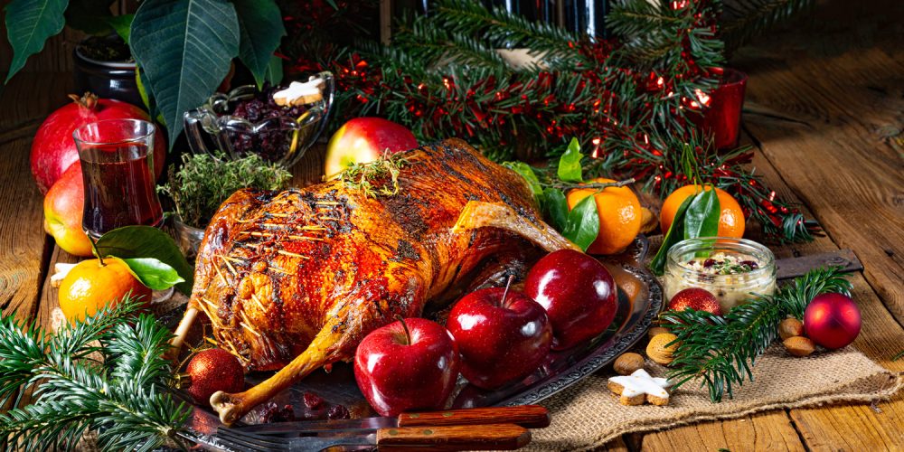 Receta de Pavo Asado al Estilo Británico