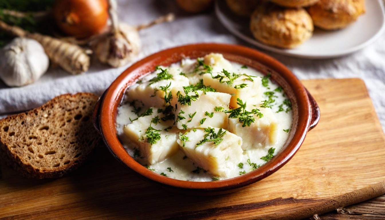 Receta de bacalao al pil-pil estilo pais vasco para nochebuena