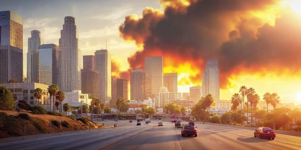 INCENDIOS EN LOS ANGELES CALIFORNIA USA