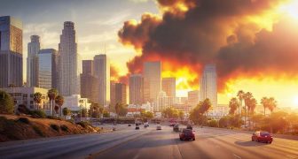 INCENDIOS EN LOS ANGELES CALIFORNIA USA