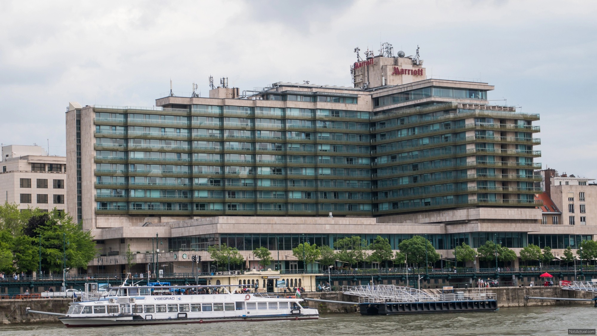 Budapest Marriott hotel, centrally located,
