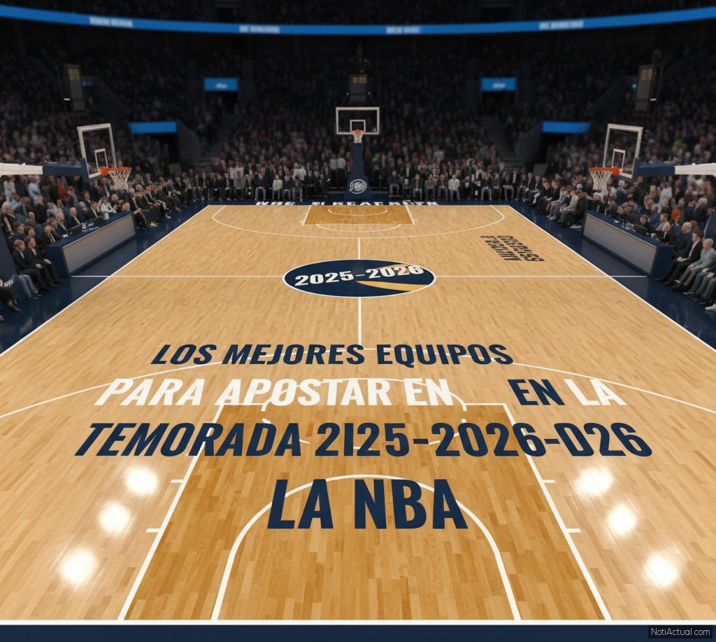 Mejores equipos para apostar en la temporada 2025-2026 de la NBA