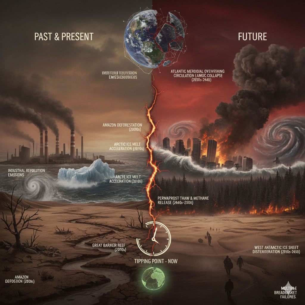 La Tierra en Crisis El Primer Punto de Inflexión Climático